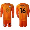 Maillot de Gardien à Manches Longues Chelsea MENDY 16 2022-23 Pour Enfant